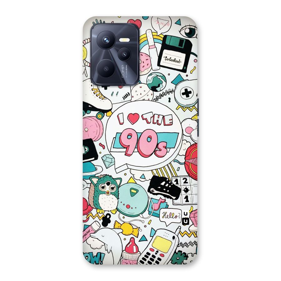 Heart 90s Back Case for Realme C35