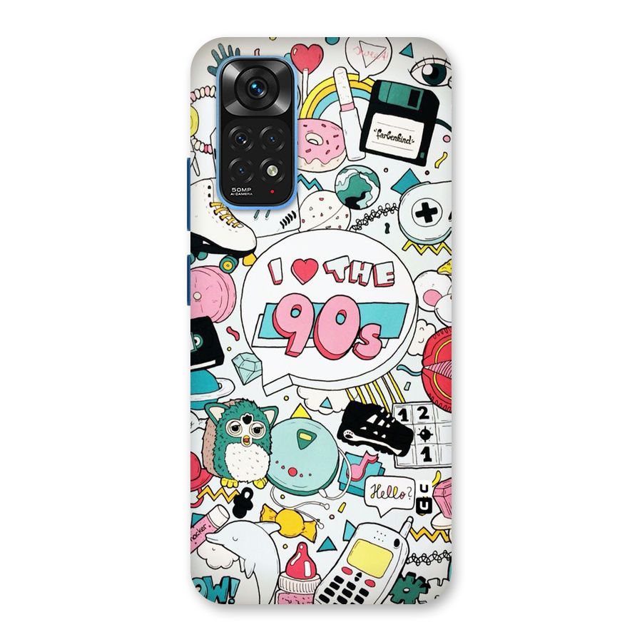 Heart 90s Back Case for Redmi Note 11S
