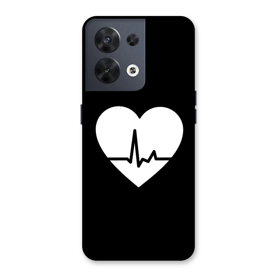 Heart Beat Back Case for Oppo Reno8 5G