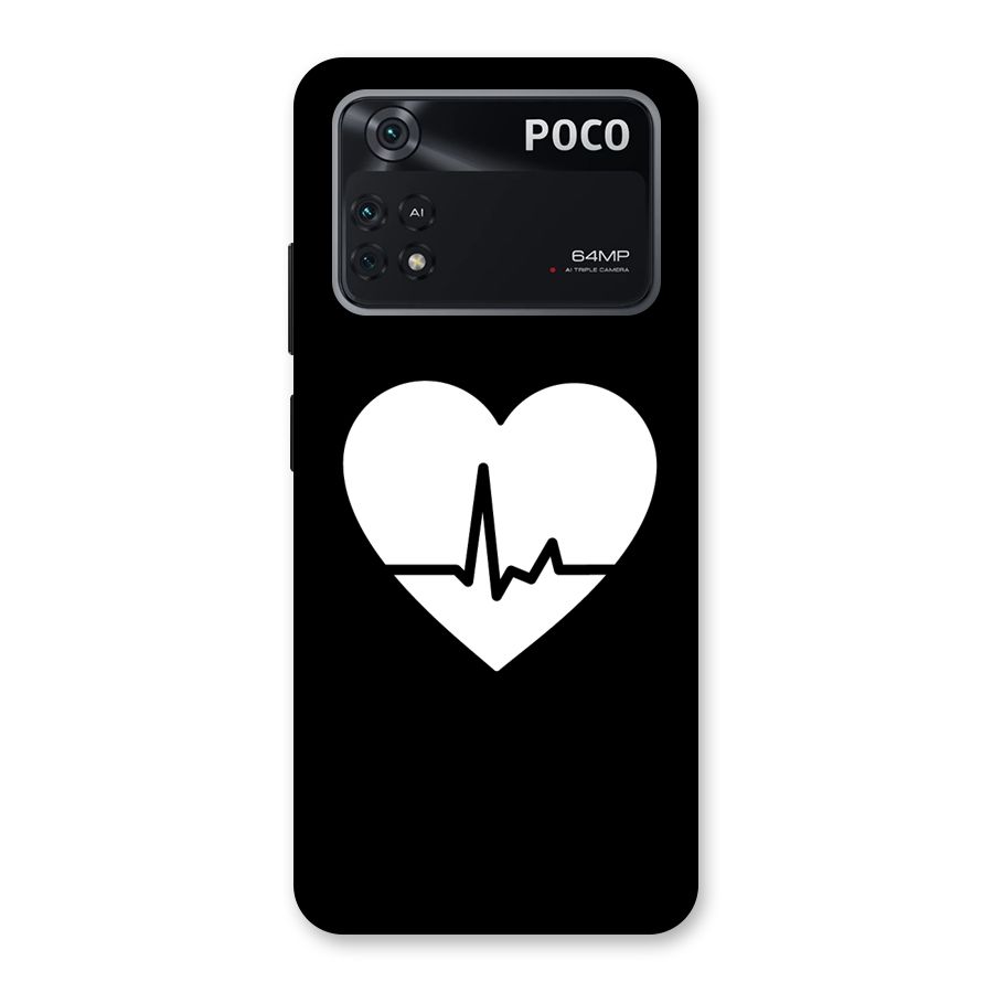Heart Beat Back Case for Poco M4 Pro 4G