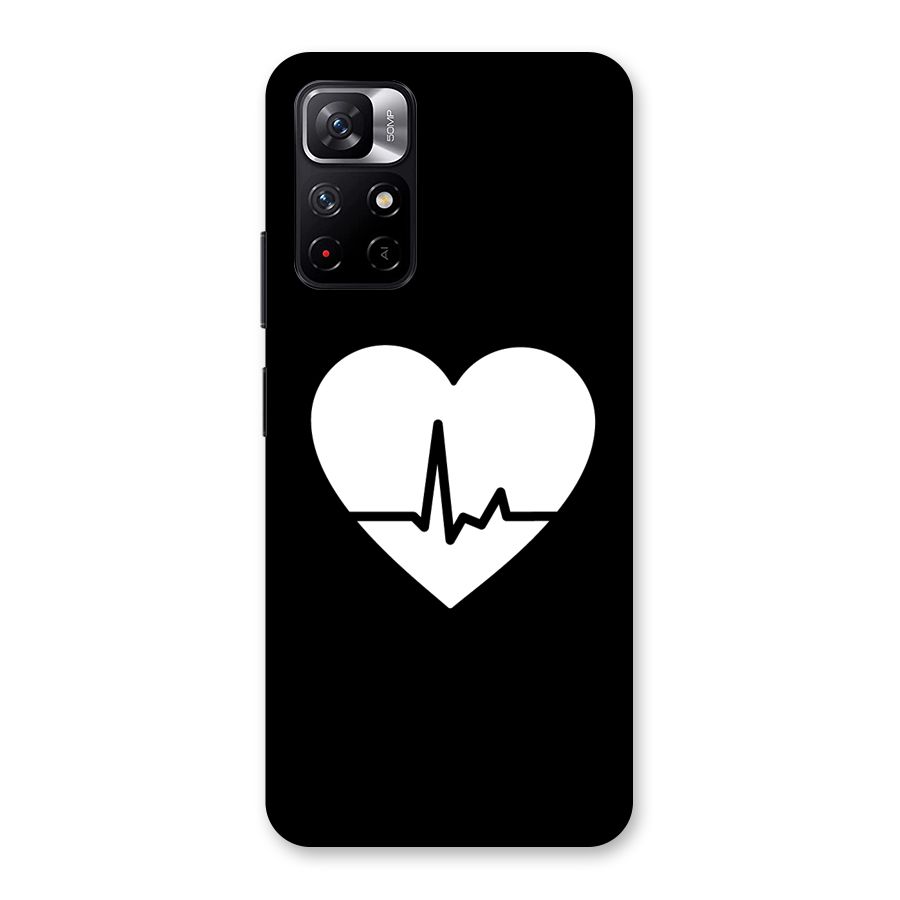 Heart Beat Back Case for Redmi Note 11T 5G