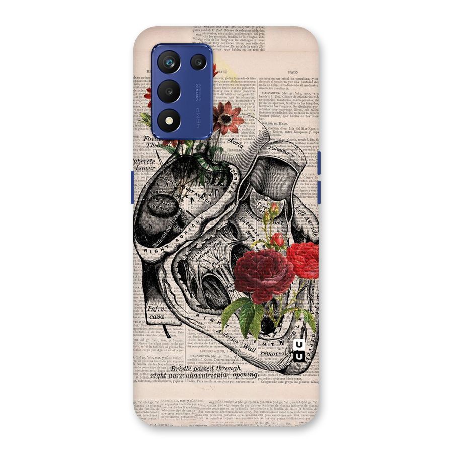 Heart Newspaper Back Case for Realme 9 5G Speed