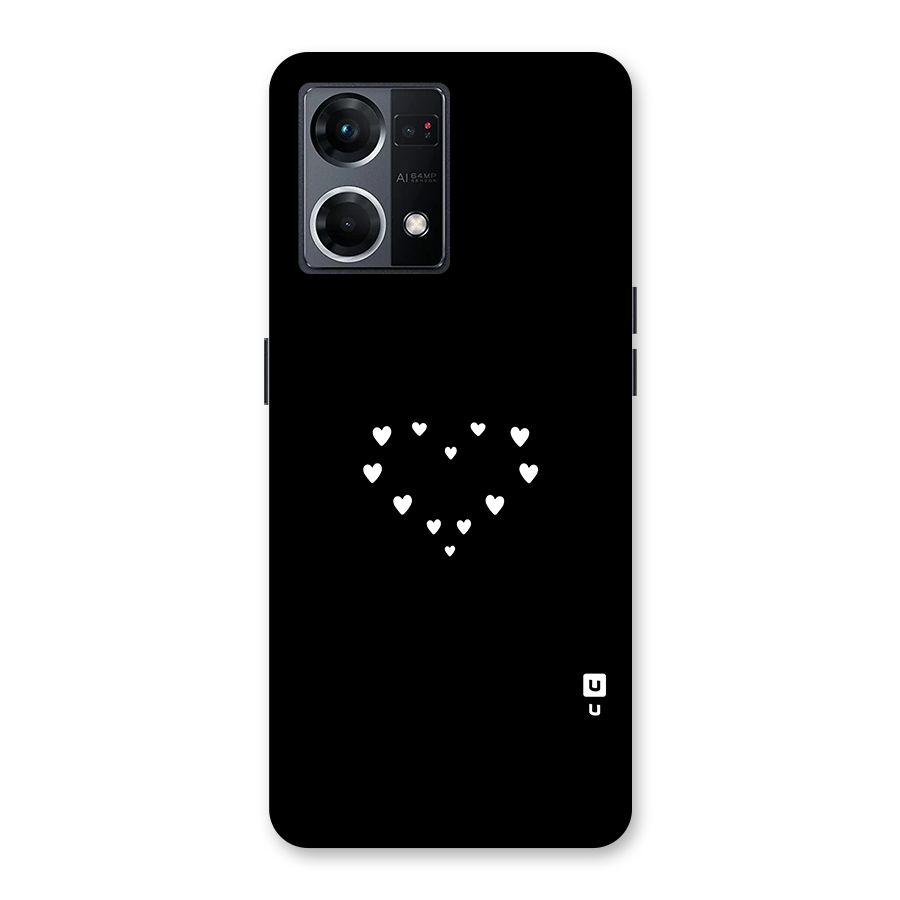 Heart of Hearts Glass Back Case for Oppo F21 Pro 5G