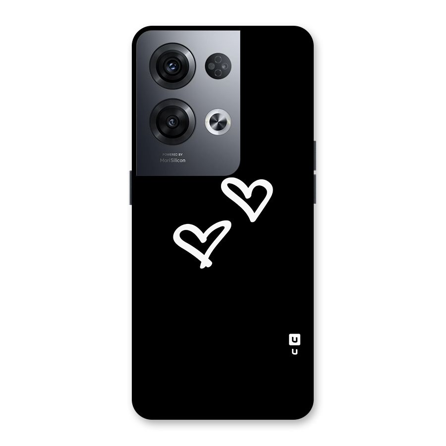 Hearts Love Back Case for Oppo Reno8 Pro 5G