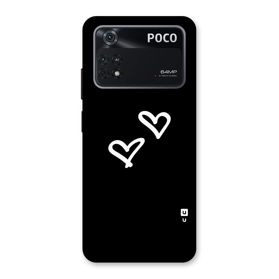 Hearts Love Back Case for Poco M4 Pro 4G
