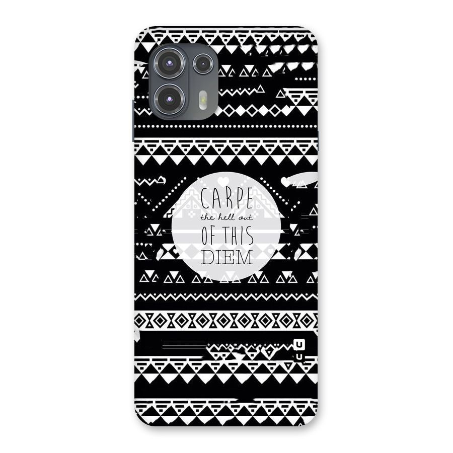 Hell Diem Back Case for Motorola Edge 20 Fusion