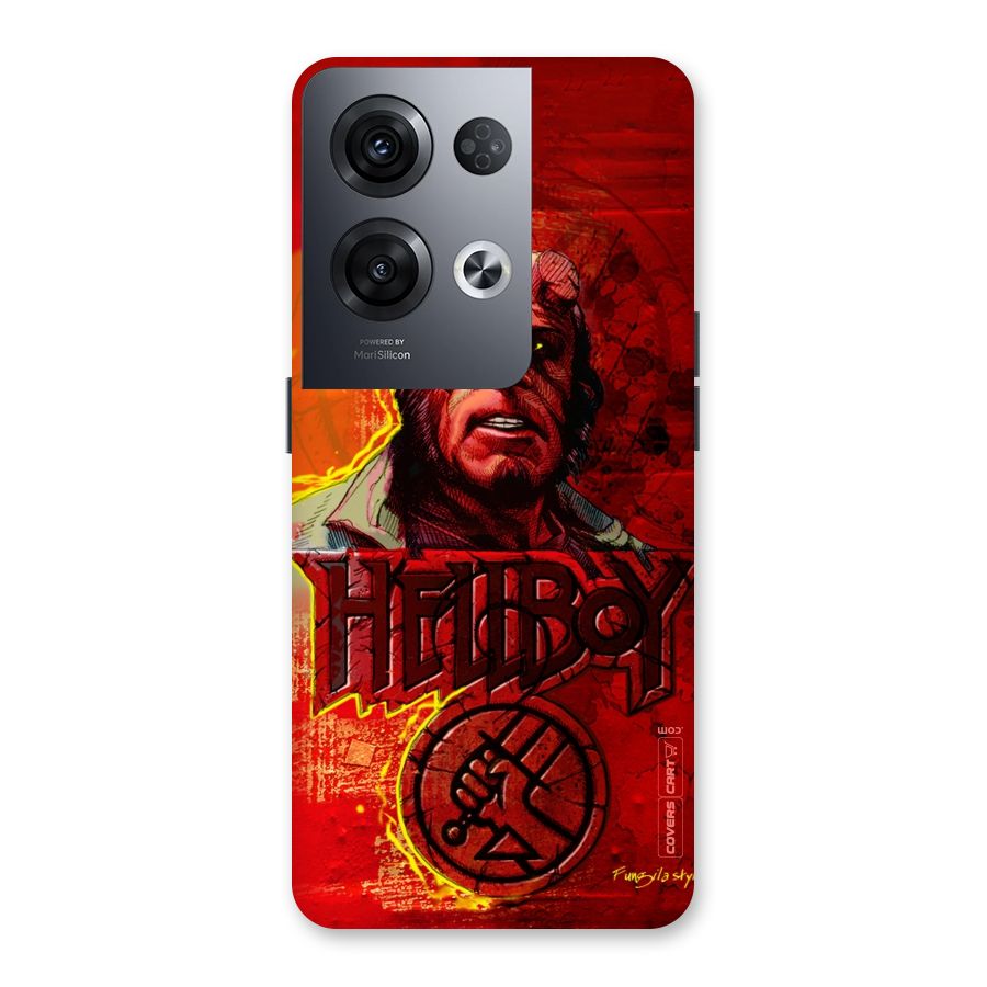 Hellboy Artwork Back Case for Oppo Reno8 Pro 5G