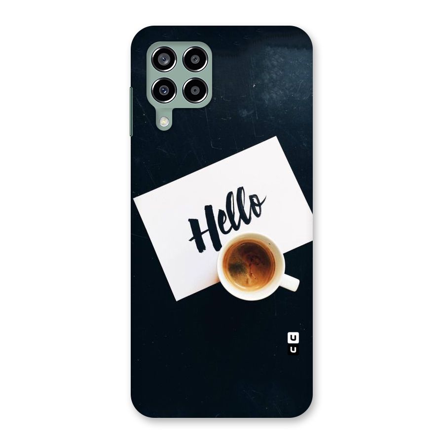 Hello Coffee Back Case for Galaxy M33