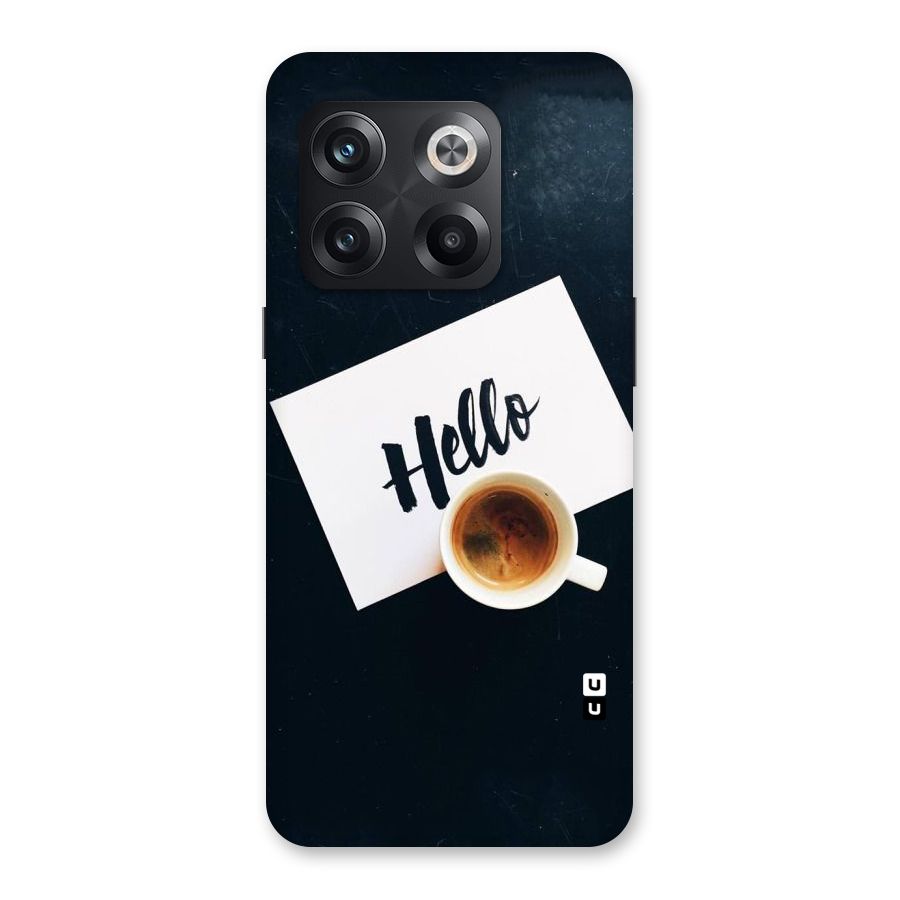 Hello Coffee Back Case for OnePlus 10T