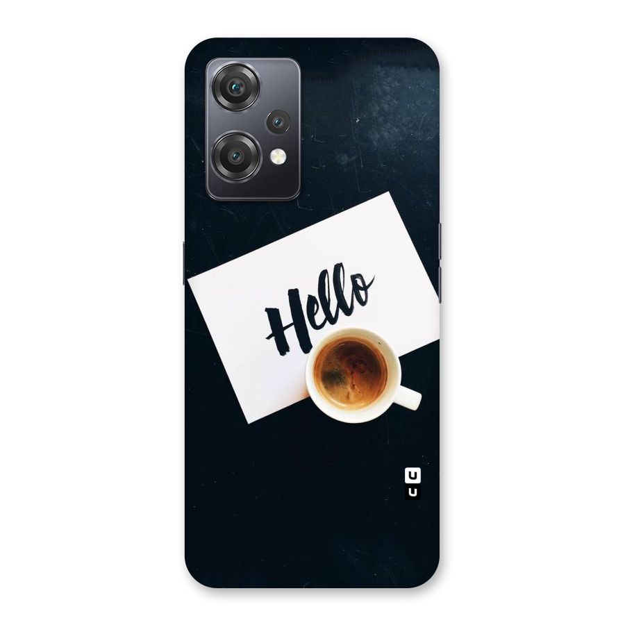 Hello Coffee Back Case for OnePlus Nord CE 2 Lite 5G
