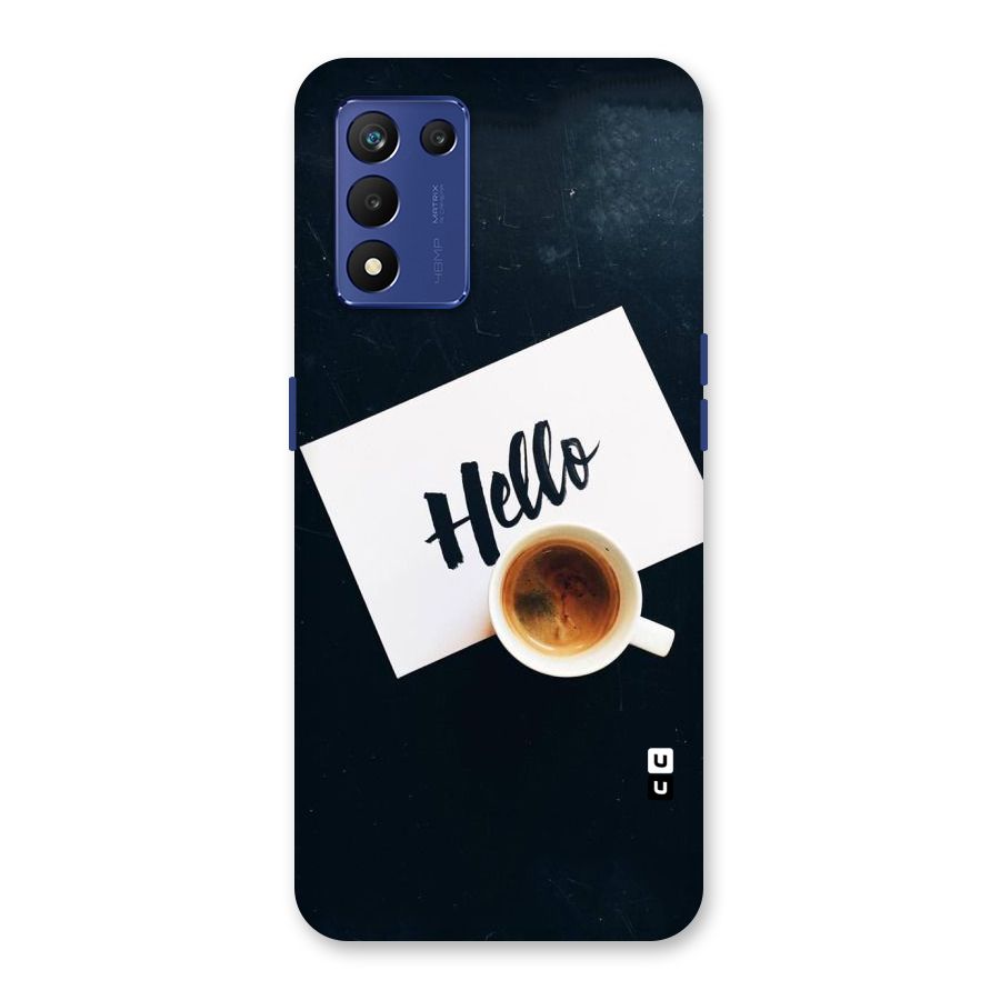 Hello Coffee Back Case for Realme 9 5G Speed
