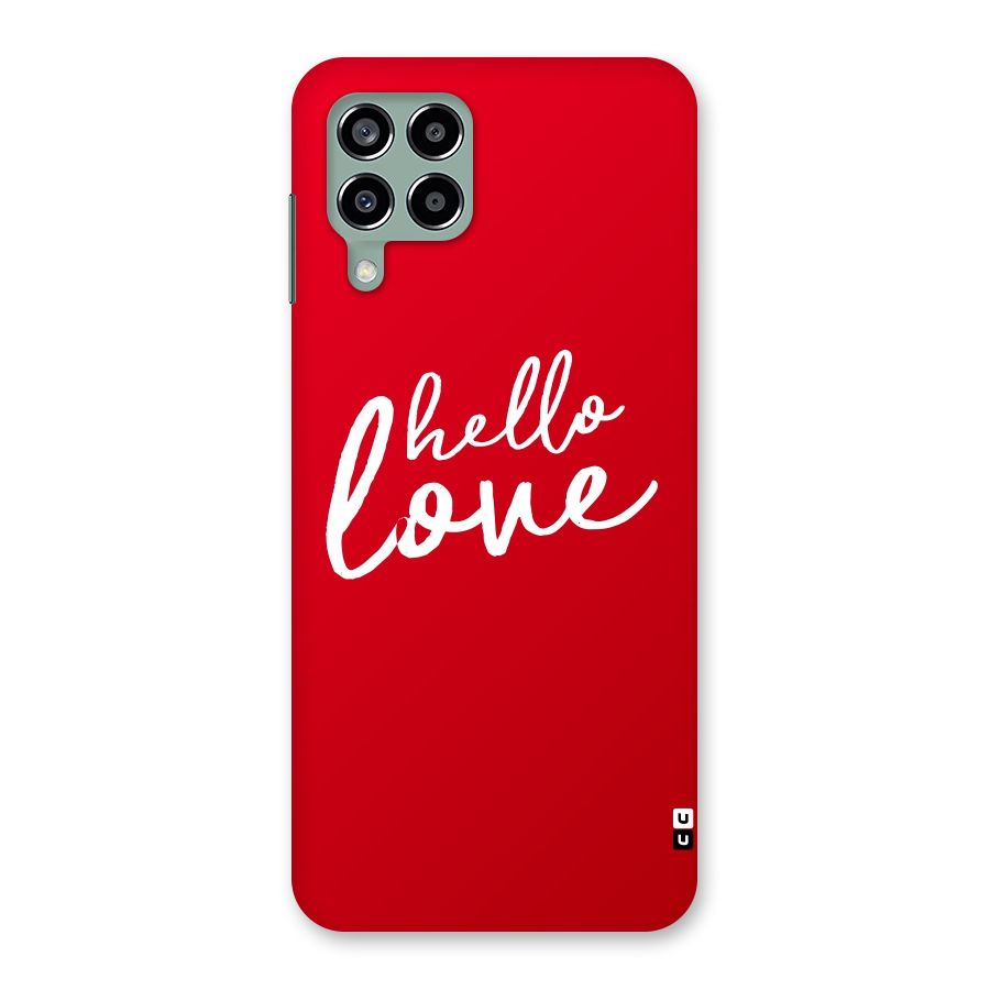 Hello Love Back Case for Galaxy M33