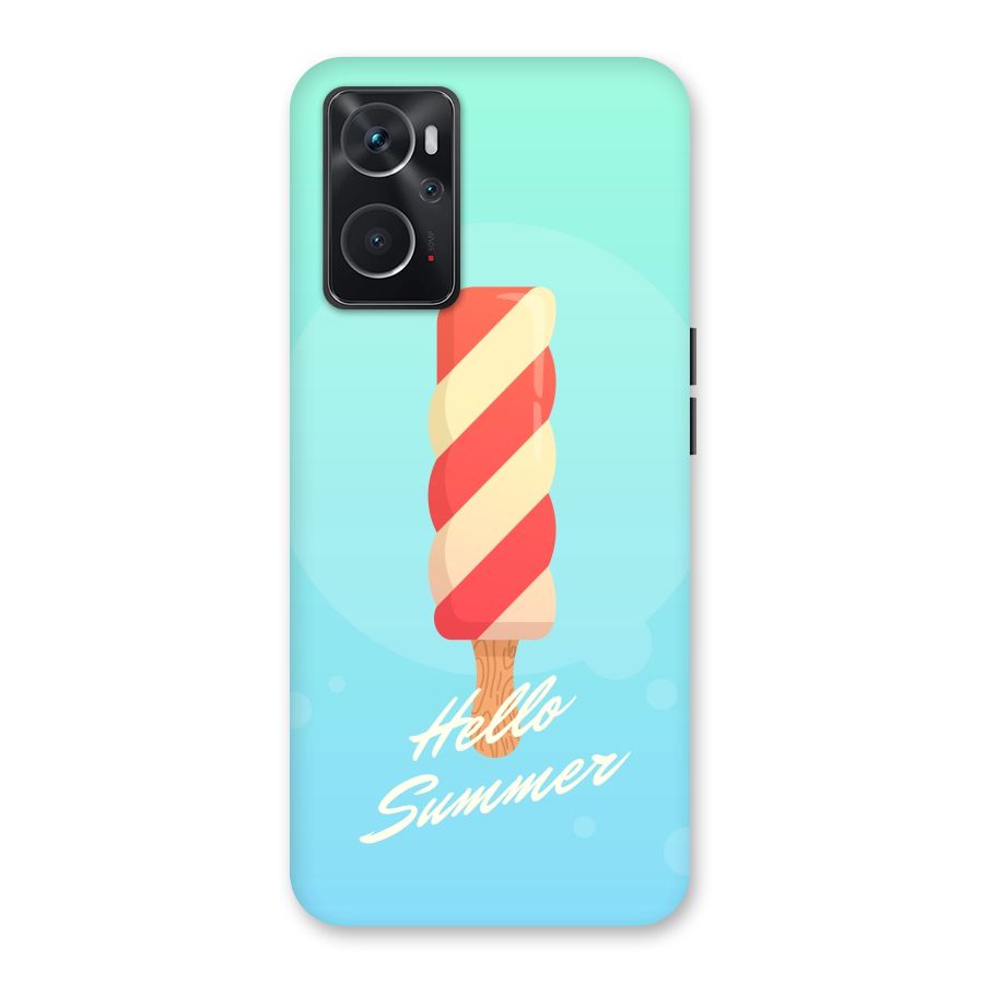 Hello Summer Back Case for Oppo K10 4G