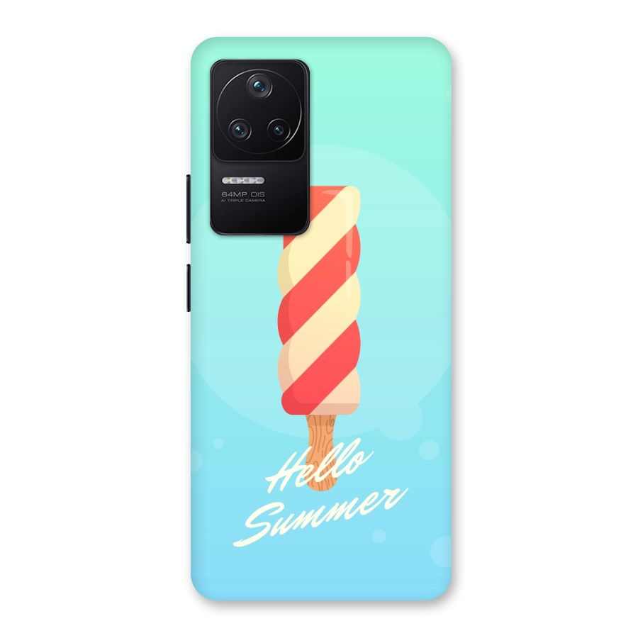 Hello Summer Back Case for Poco F4 5G