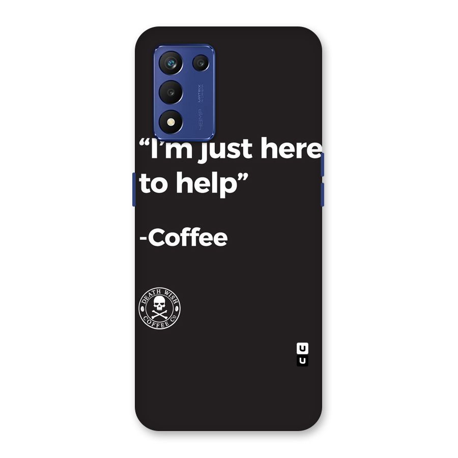Here To Help Back Case for Realme 9 5G Speed