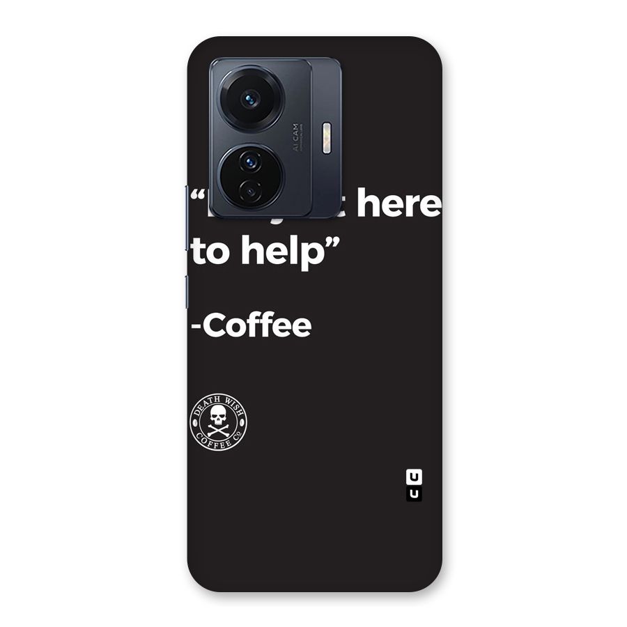 Here To Help Back Case for Vivo T1 Pro