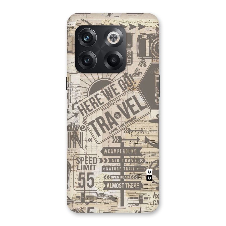 Here We Travel Back Case for OnePlus 10T