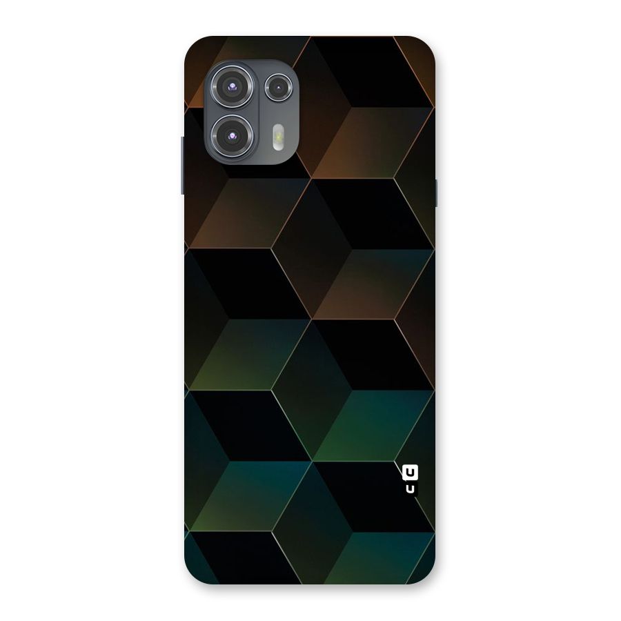 Hexagonal Design Back Case for Motorola Edge 20 Fusion