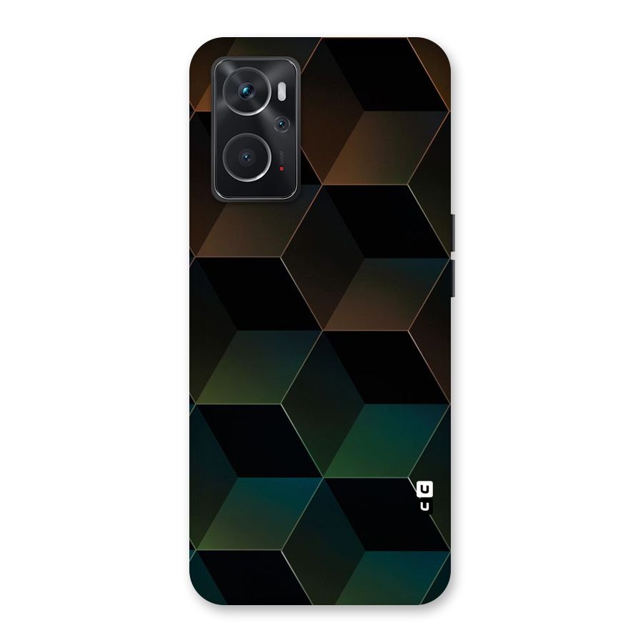 Hexagonal Design Back Case for Oppo K10 4G