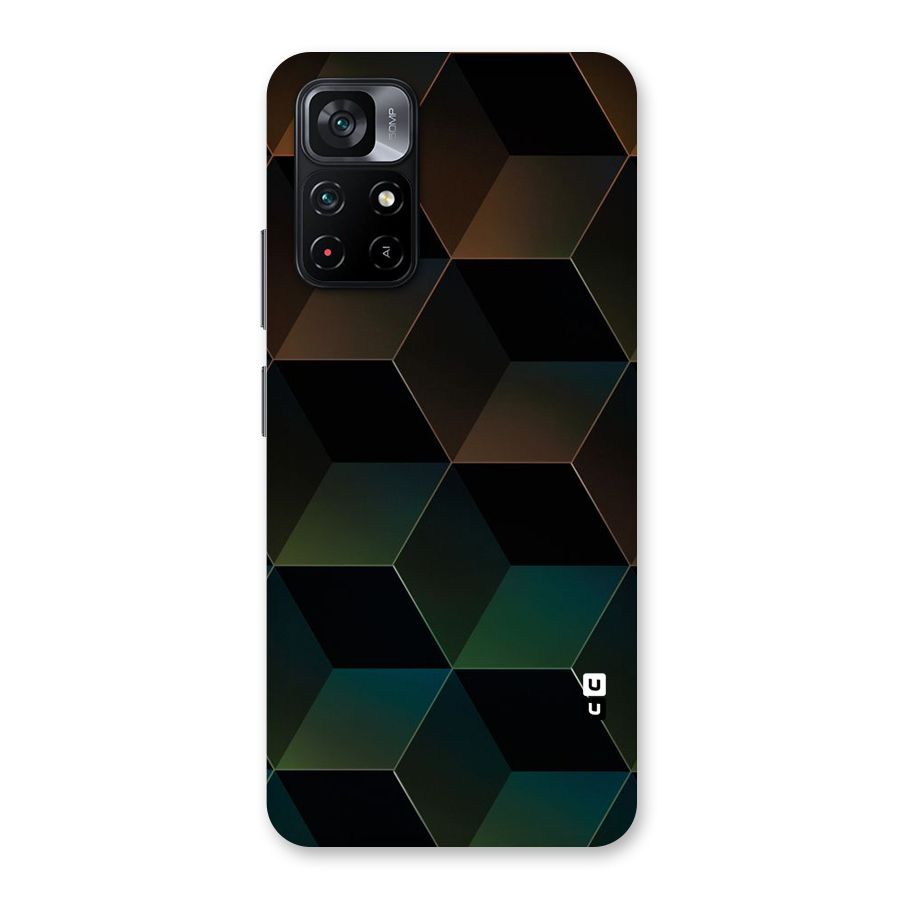 Hexagonal Design Back Case for Poco M4 Pro 5G