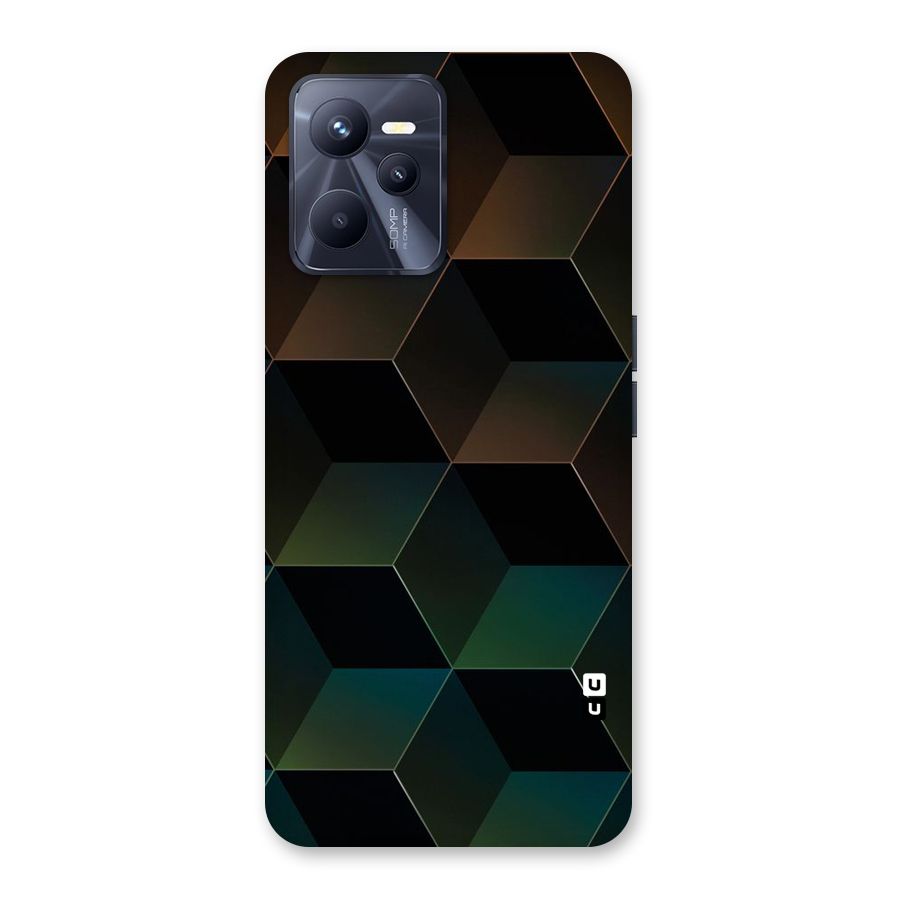 Hexagonal Design Back Case for Realme C35