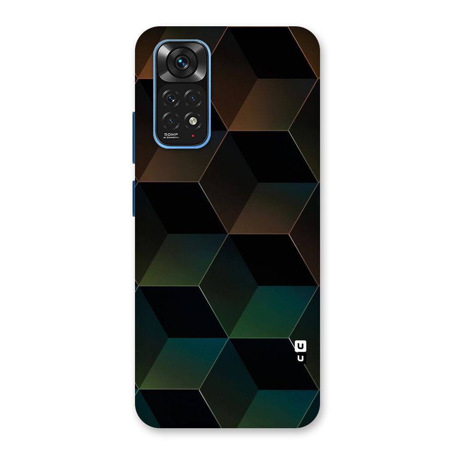 Hexagonal Design Back Case for Redmi Note 11S