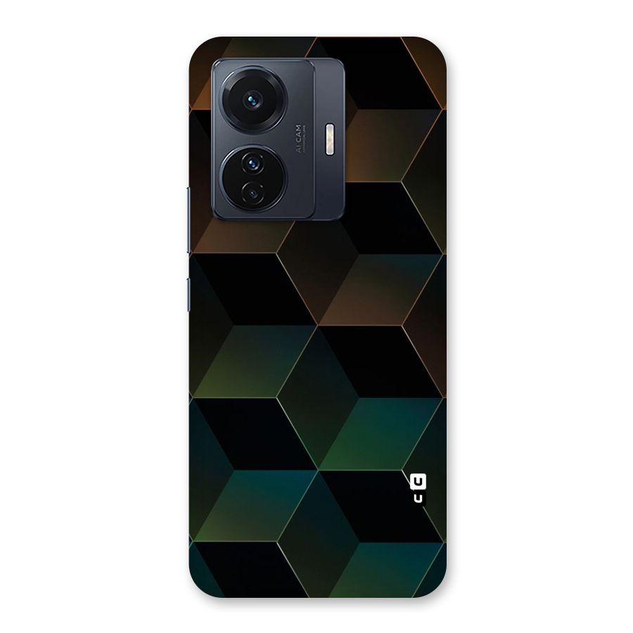 Hexagonal Design Back Case for Vivo T1 Pro