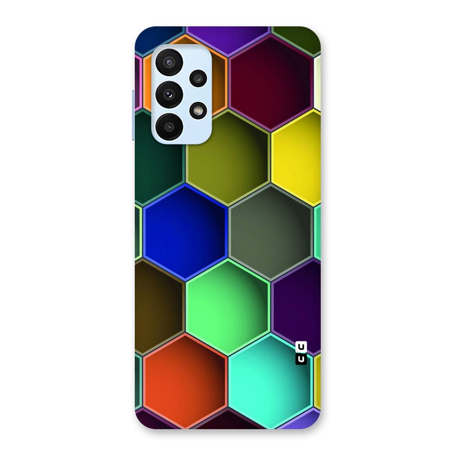 Hexagonal Palette Back Case for Galaxy A23