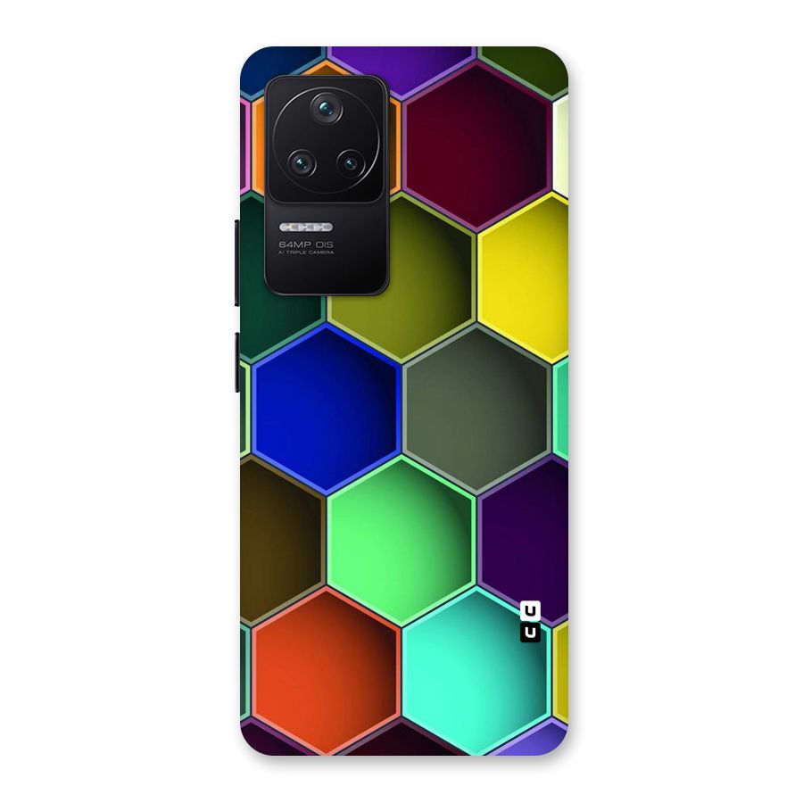 Hexagonal Palette Back Case for Poco F4 5G