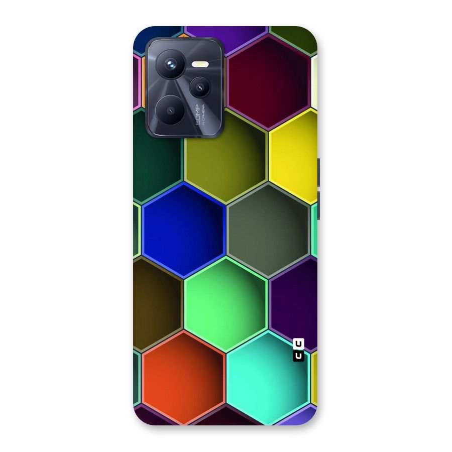 Hexagonal Palette Back Case for Realme C35