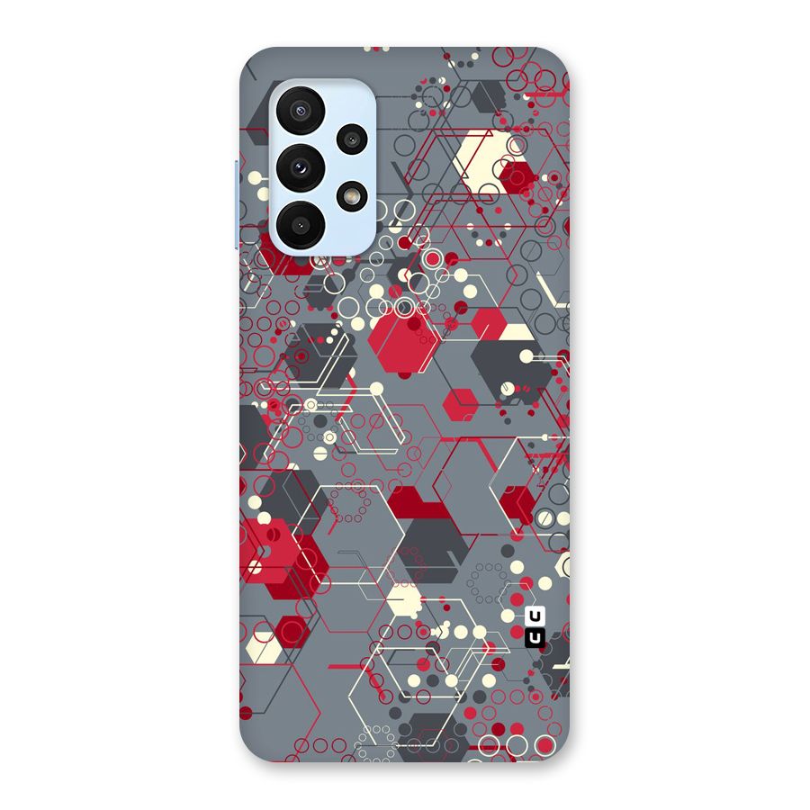 Hexagons Pattern Back Case for Galaxy A23
