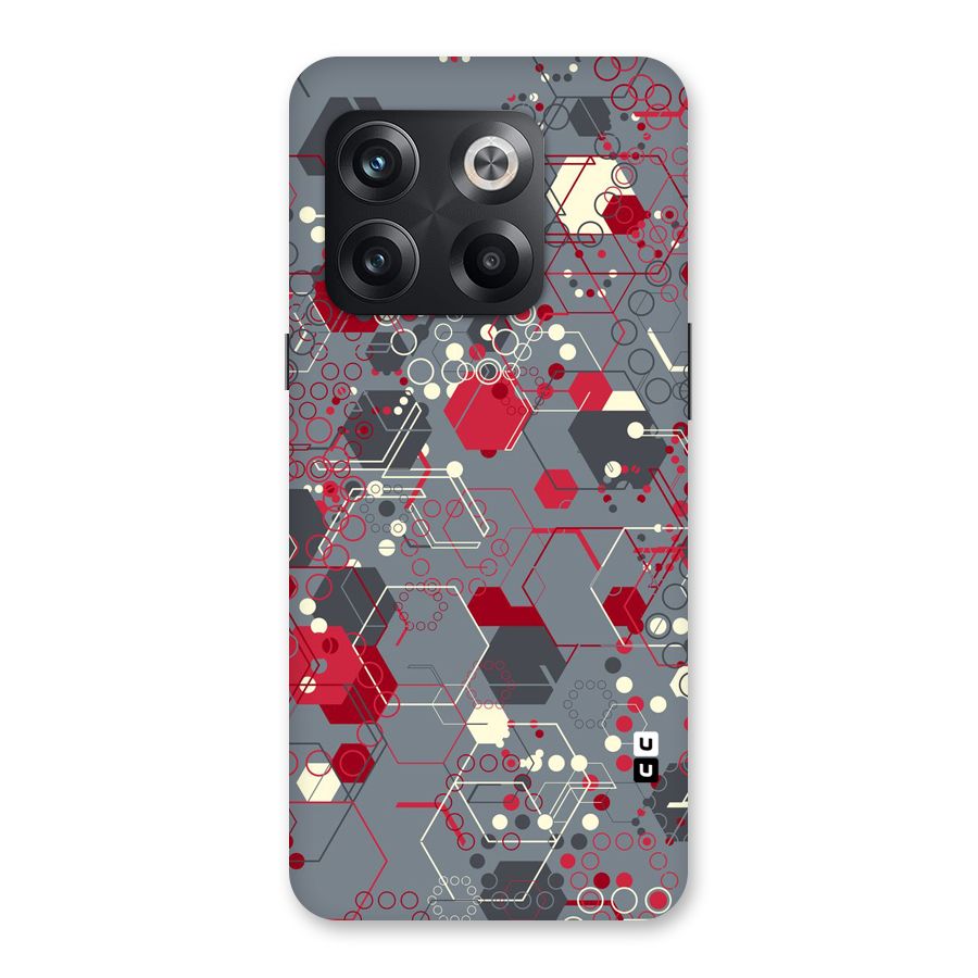Hexagons Pattern Back Case for OnePlus 10T
