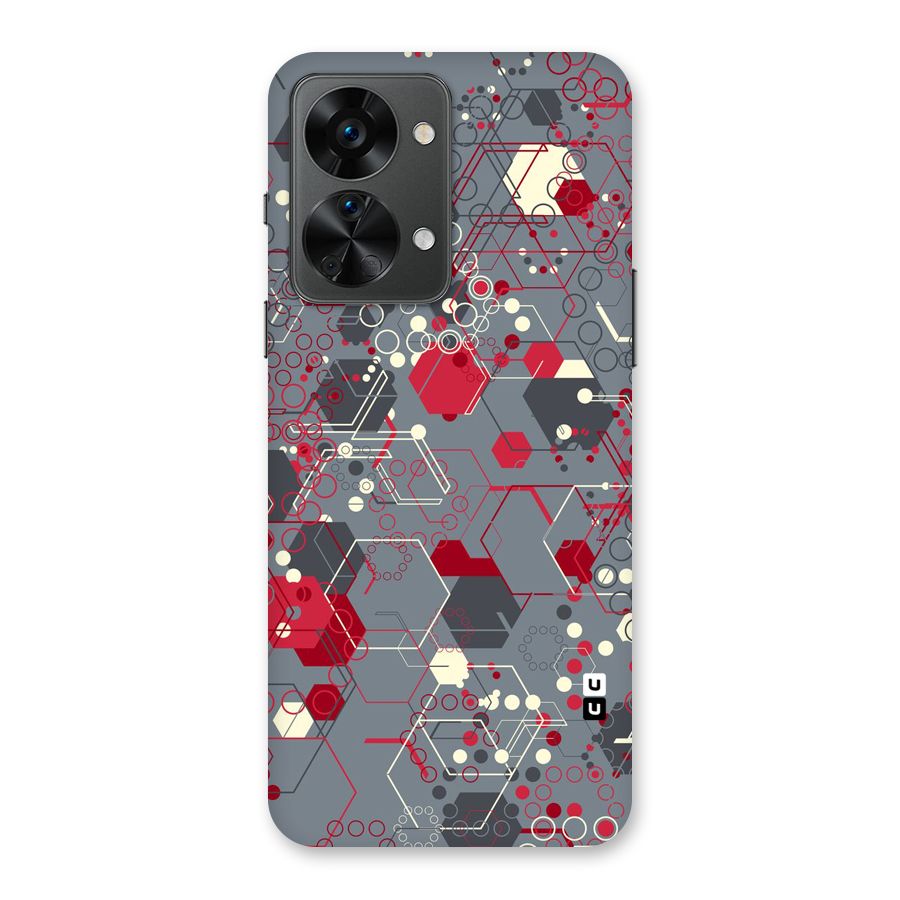 Hexagons Pattern Back Case for OnePlus Nord 2T