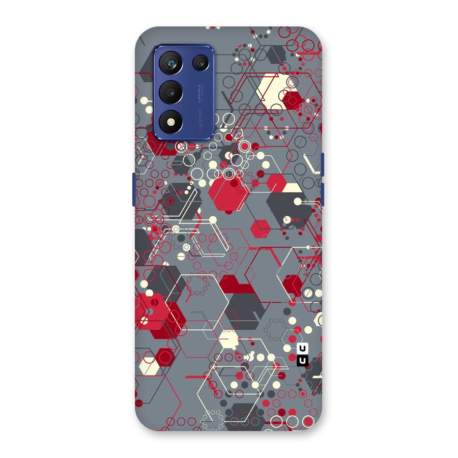 Hexagons Pattern Back Case for Realme 9 5G Speed