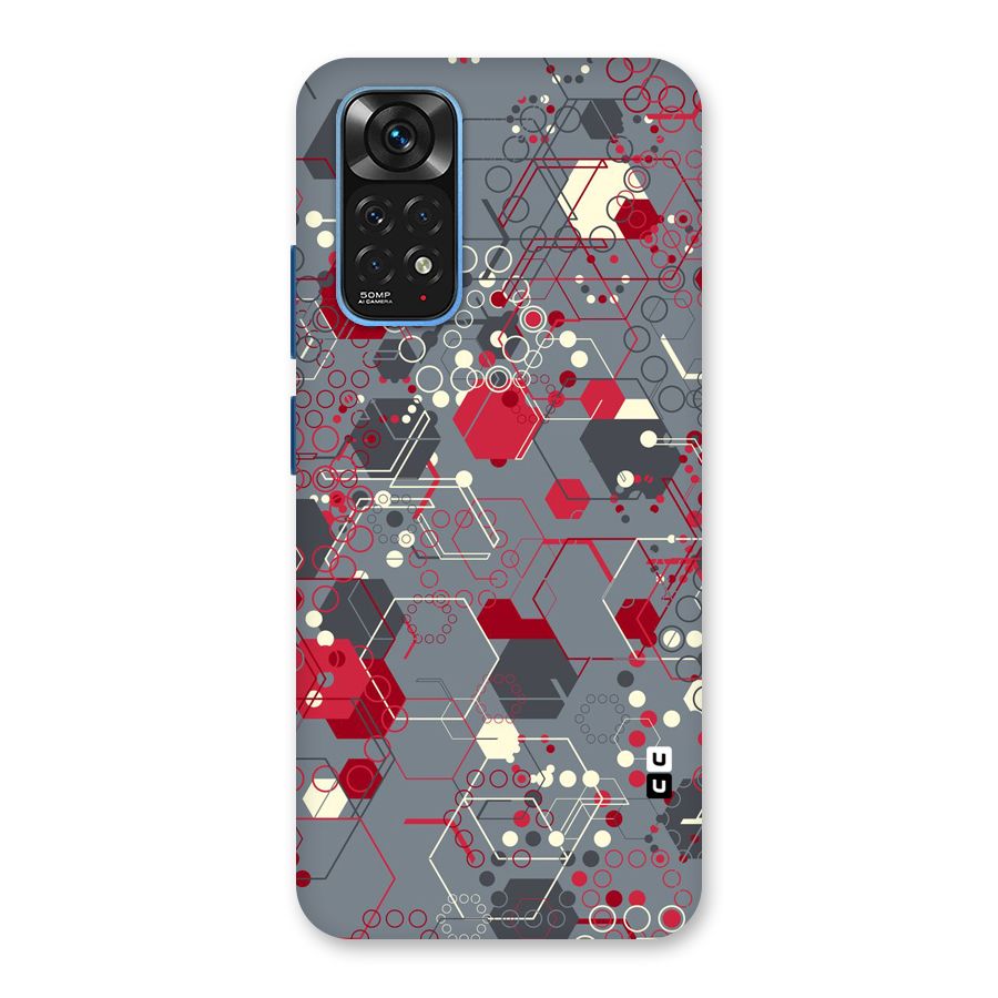 Hexagons Pattern Back Case for Redmi Note 11S