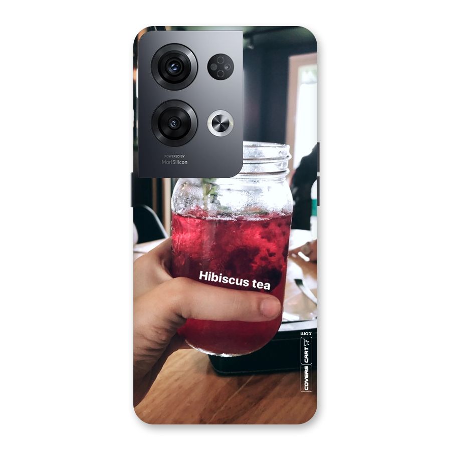 Hibiscus Tea Back Case for Oppo Reno8 Pro 5G