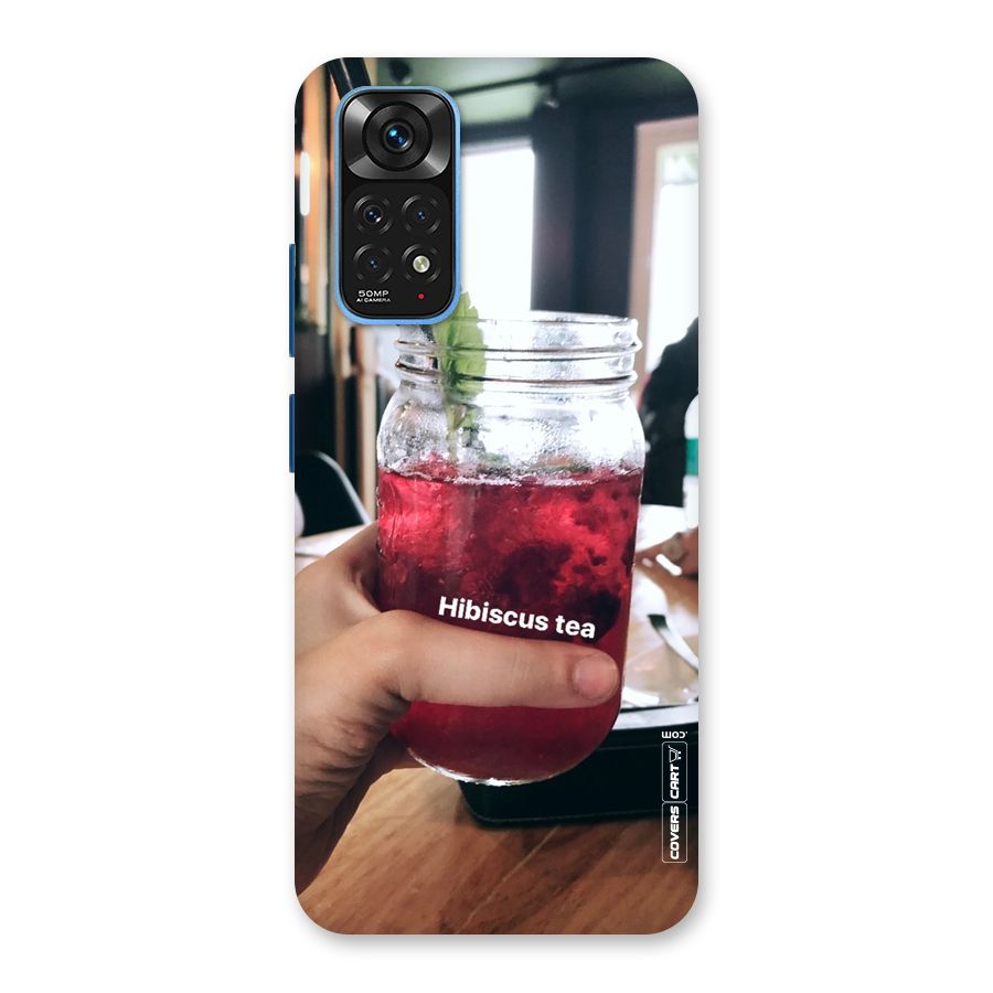 Hibiscus Tea Back Case for Redmi Note 11S