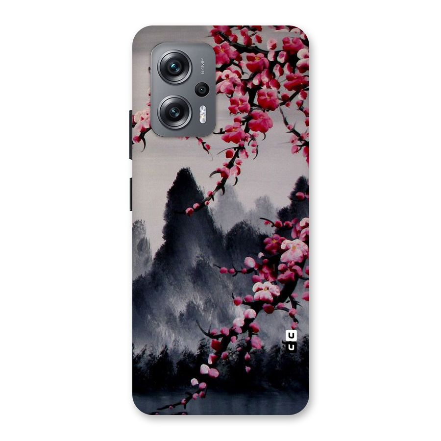 Hills And Blossoms Back Case for Redmi K50i