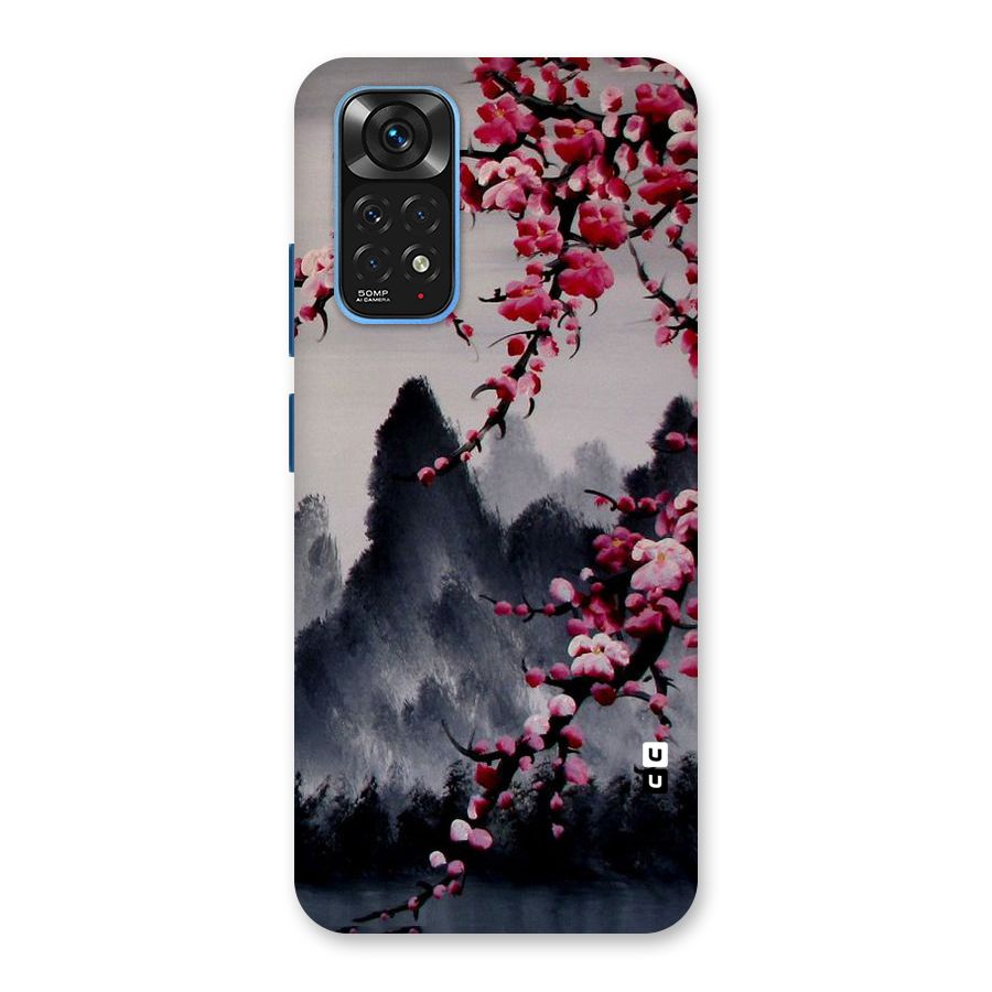 Hills And Blossoms Back Case for Redmi Note 11S