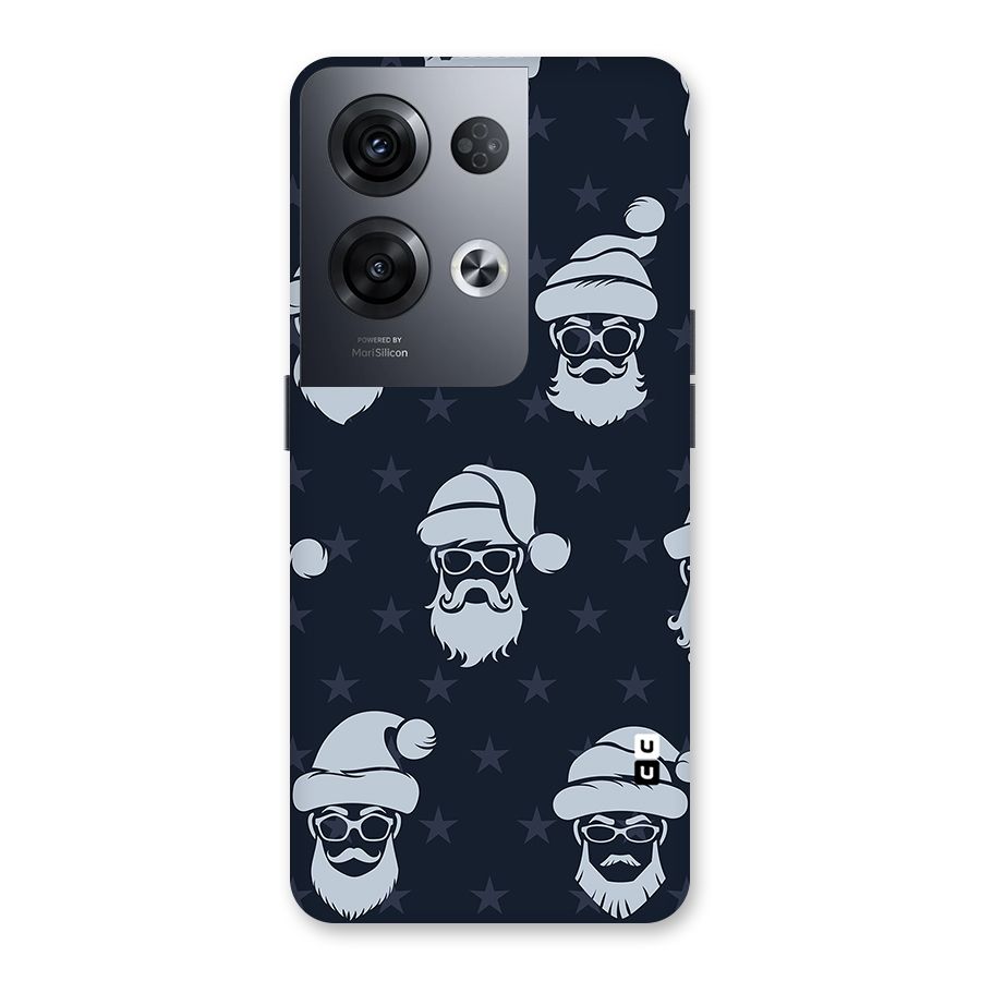 Hipster Santa Back Case for Oppo Reno8 Pro 5G