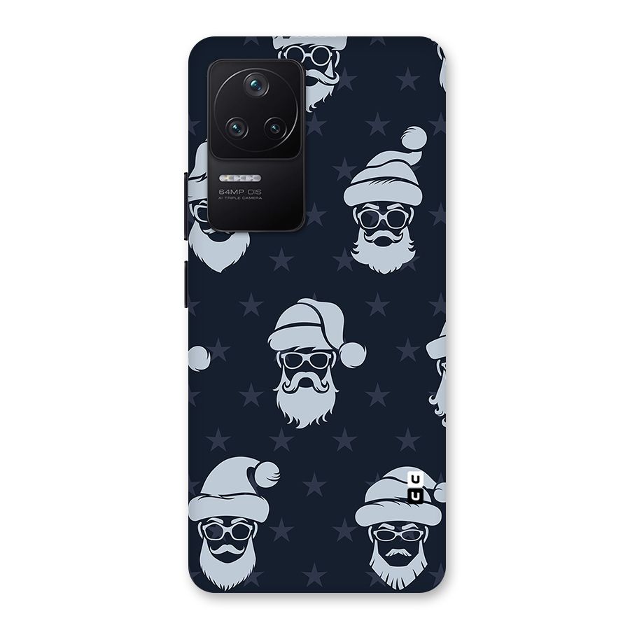 Hipster Santa Back Case for Poco F4 5G