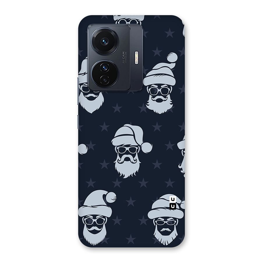 Hipster Santa Back Case for Vivo T1 Pro