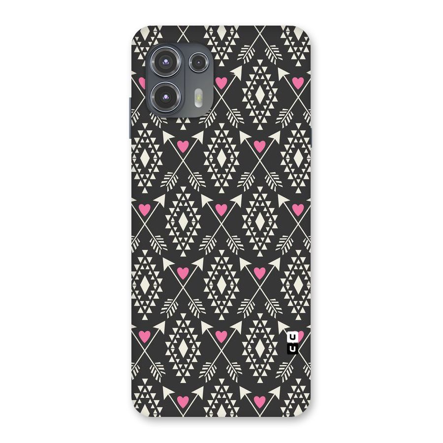 Hit Arrow Love Back Case for Motorola Edge 20 Fusion