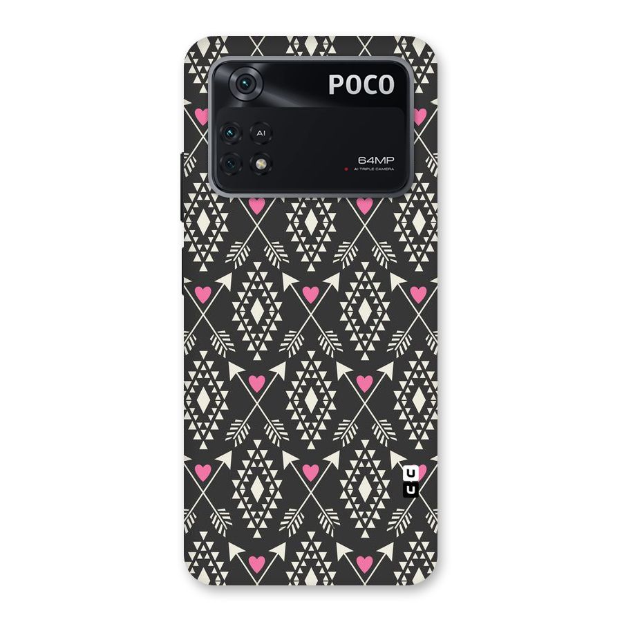Hit Arrow Love Back Case for Poco M4 Pro 4G