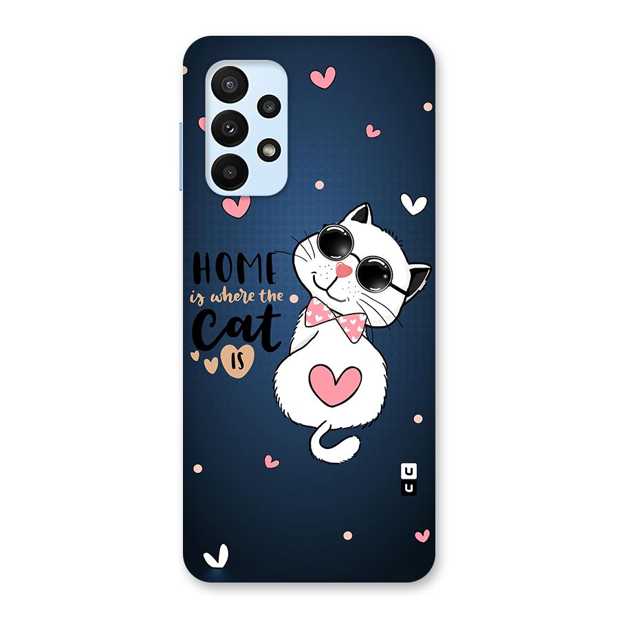 Home Where Cat Back Case for Galaxy A23