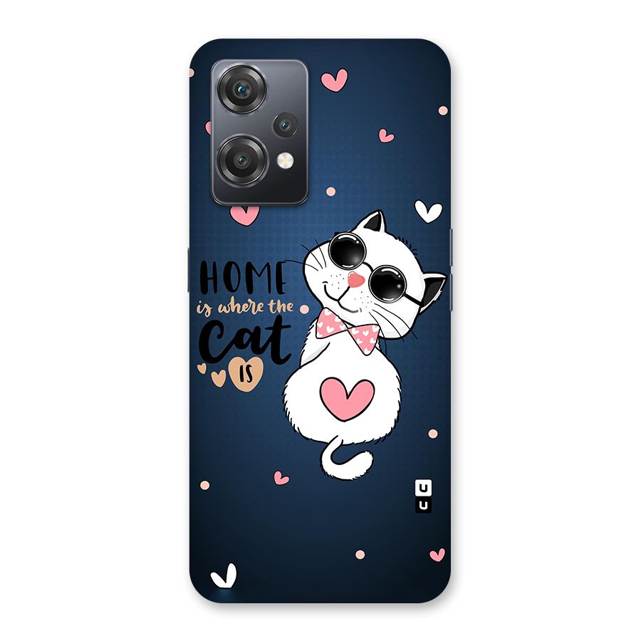 Home Where Cat Back Case for OnePlus Nord CE 2 Lite 5G