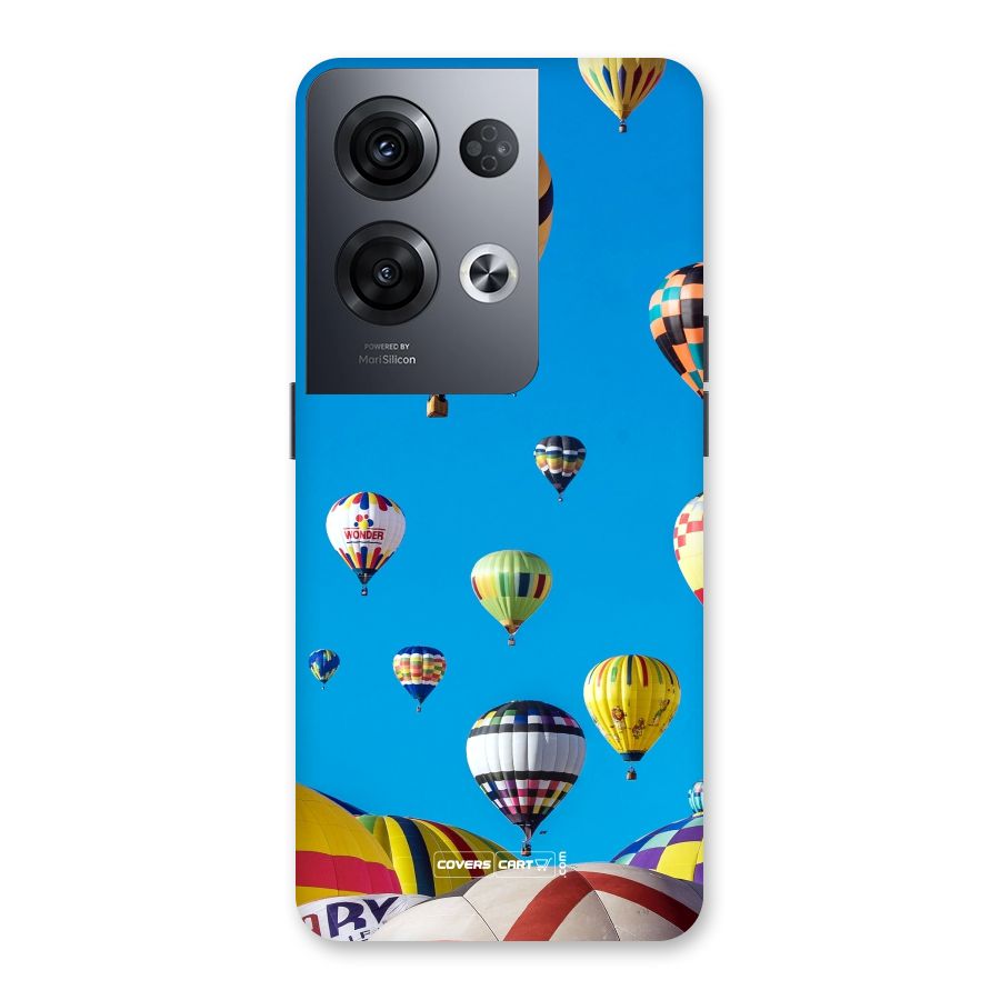 Hot Air Baloons Back Case for Oppo Reno8 Pro 5G
