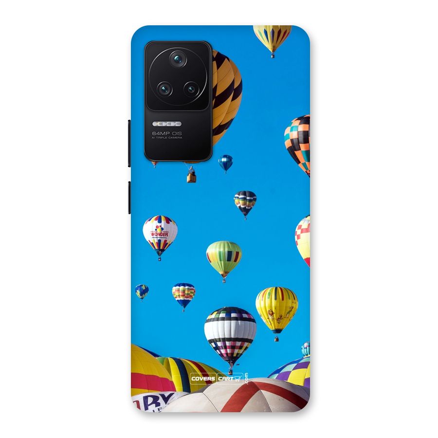 Hot Air Baloons Back Case for Poco F4 5G
