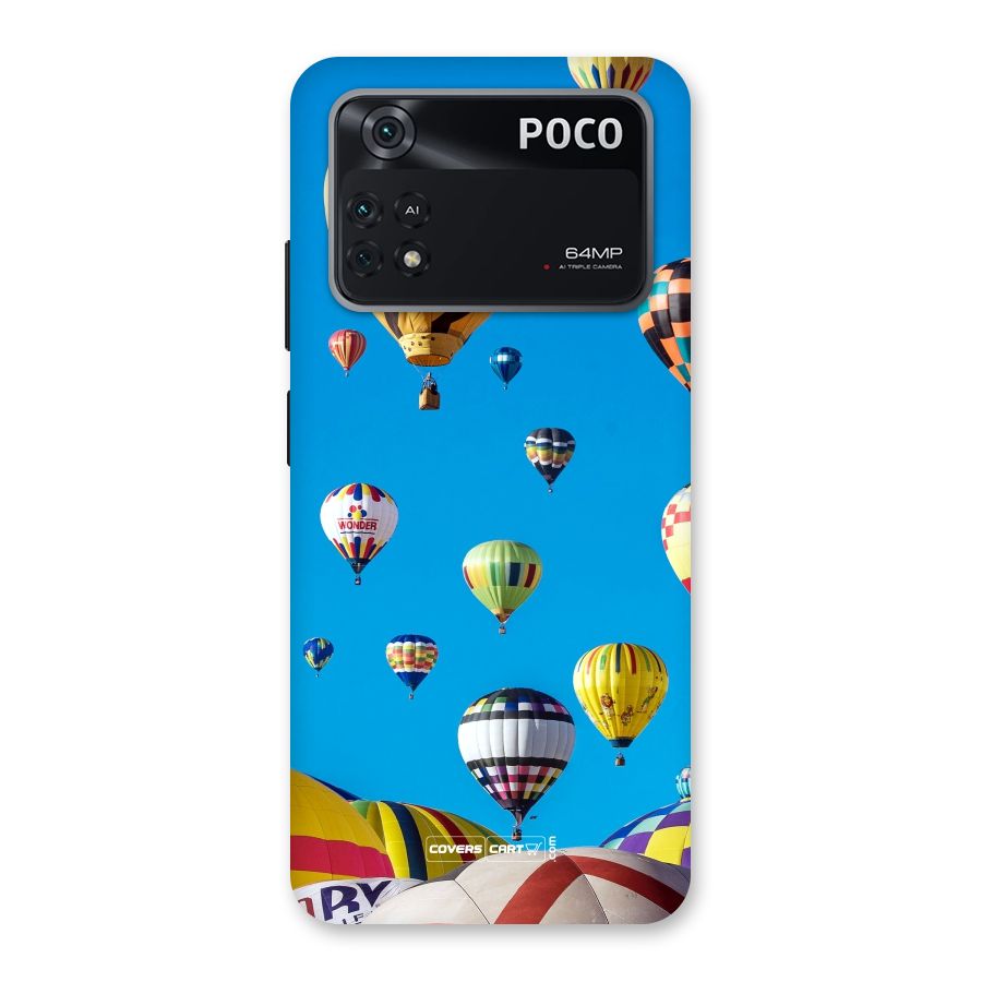 Hot Air Baloons Back Case for Poco M4 Pro 4G