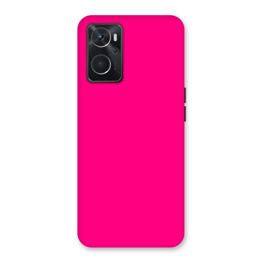 Hot Pink Back Case for Oppo K10 4G